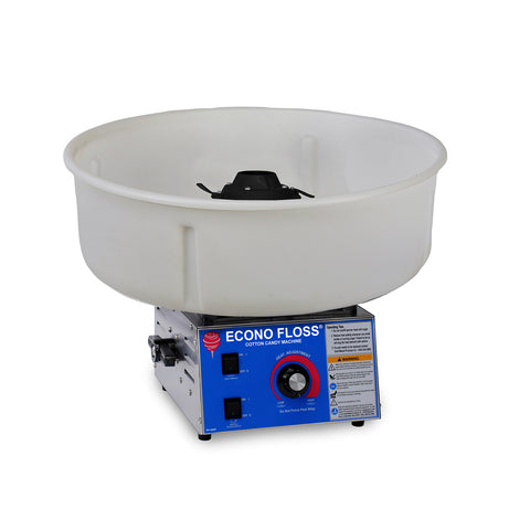 Gold Medal Econo Floss with Non Metallic Floss Pan (#3017-00-010) Cotton Candy Machine