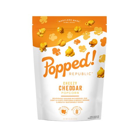 Popped! Republic Popcorn - Medium Stand Up Pouches