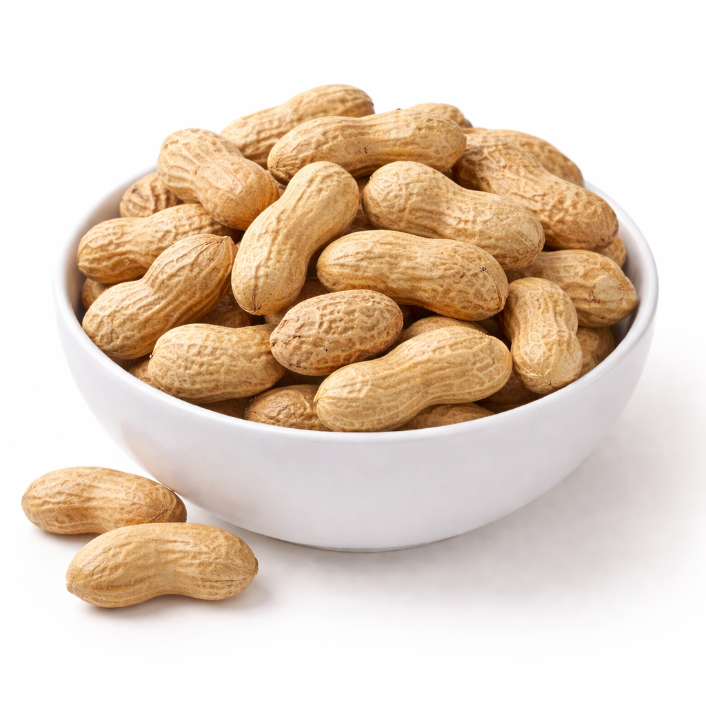 Peanuts In The Shell, Jumbo, Roasted & Unsalted – Jeppi Nut