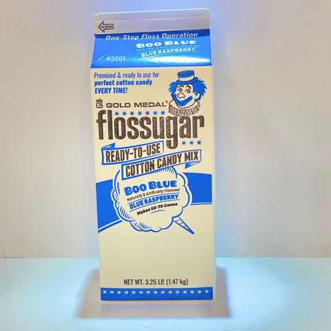 Flosssugar -- Boo Blue (Raspberry)