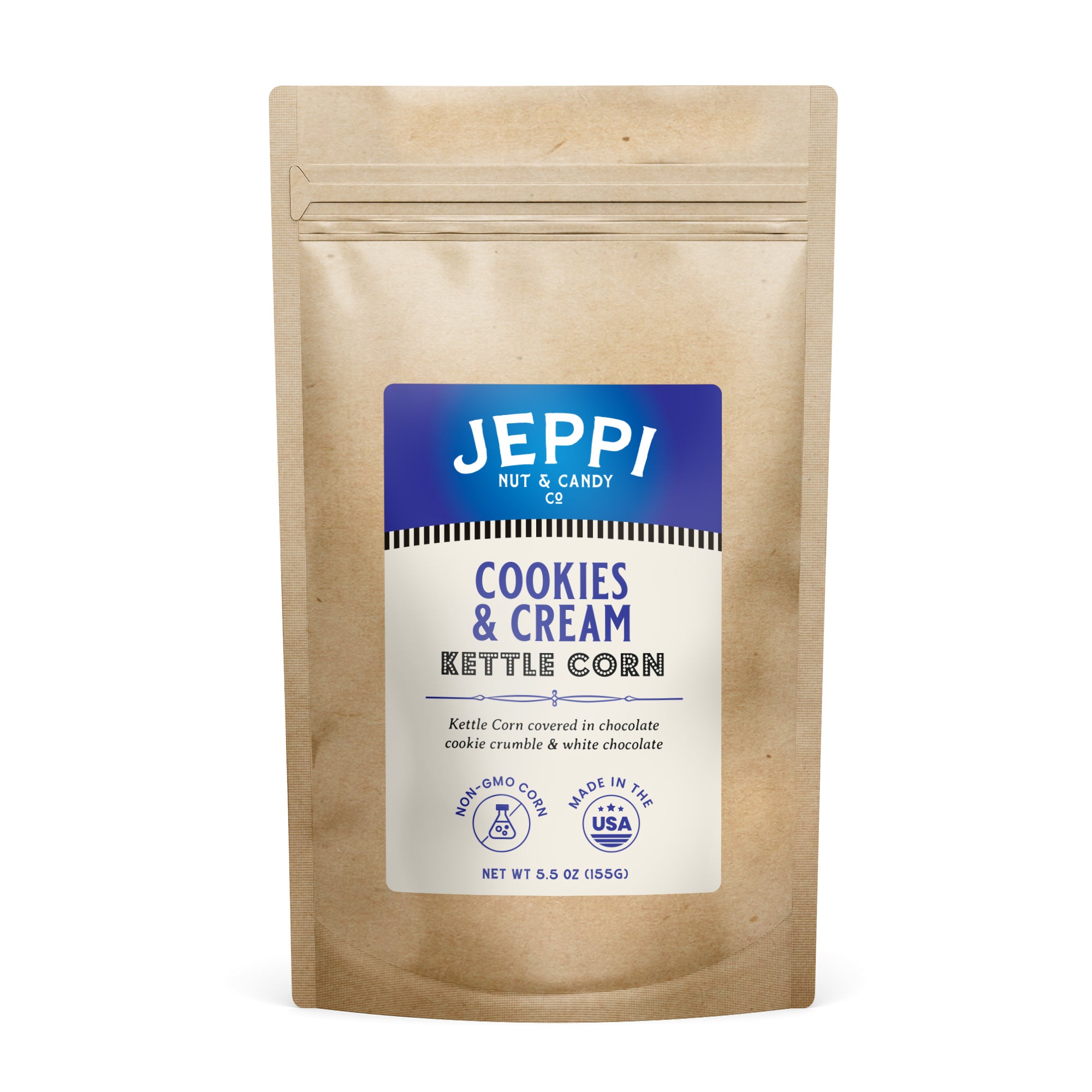 Jeppi Gourmet Popcorn - Medium Stand Up Pouches – Jeppi Nut