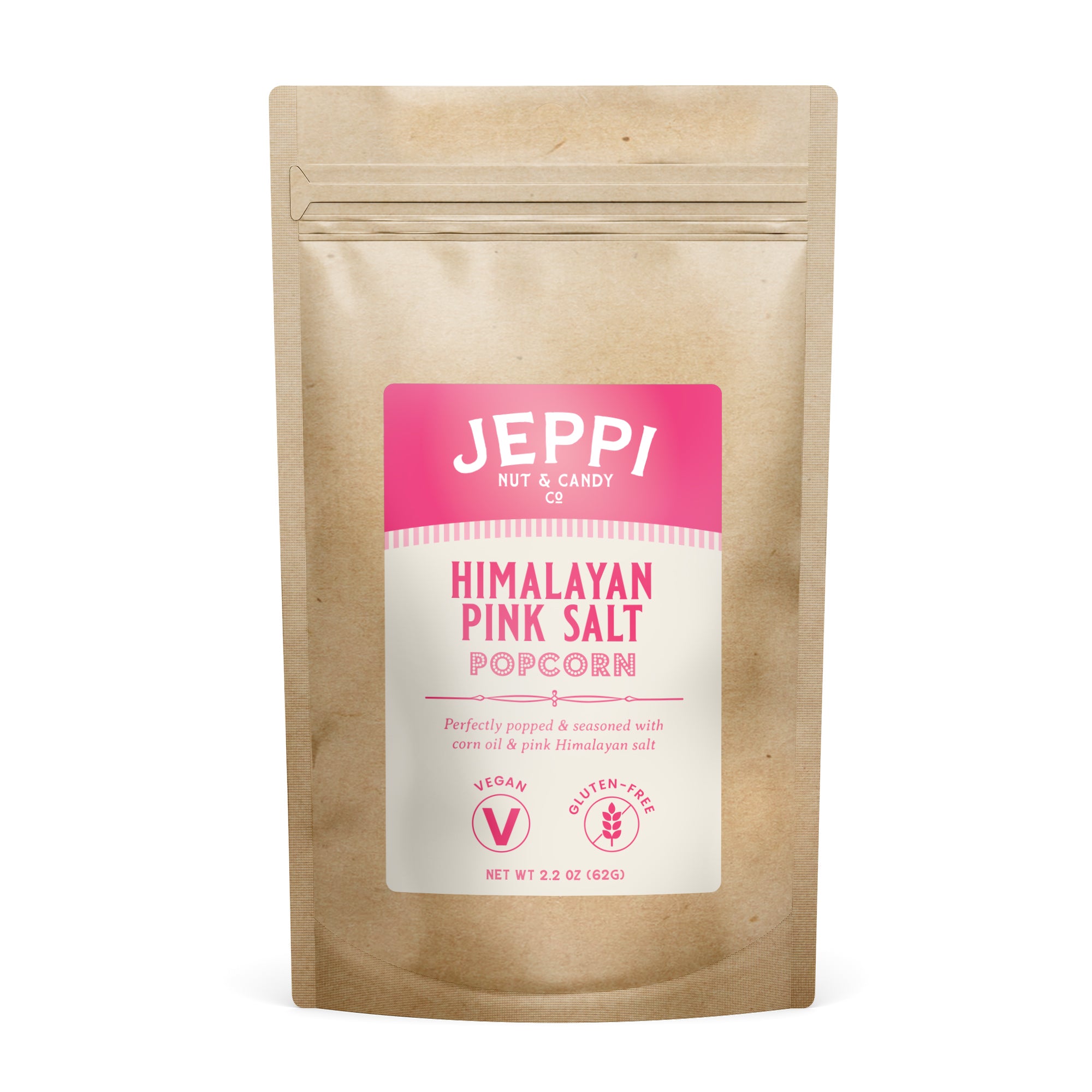 Jeppi Gourmet Popcorn - Medium Stand Up Pouches – Jeppi Nut