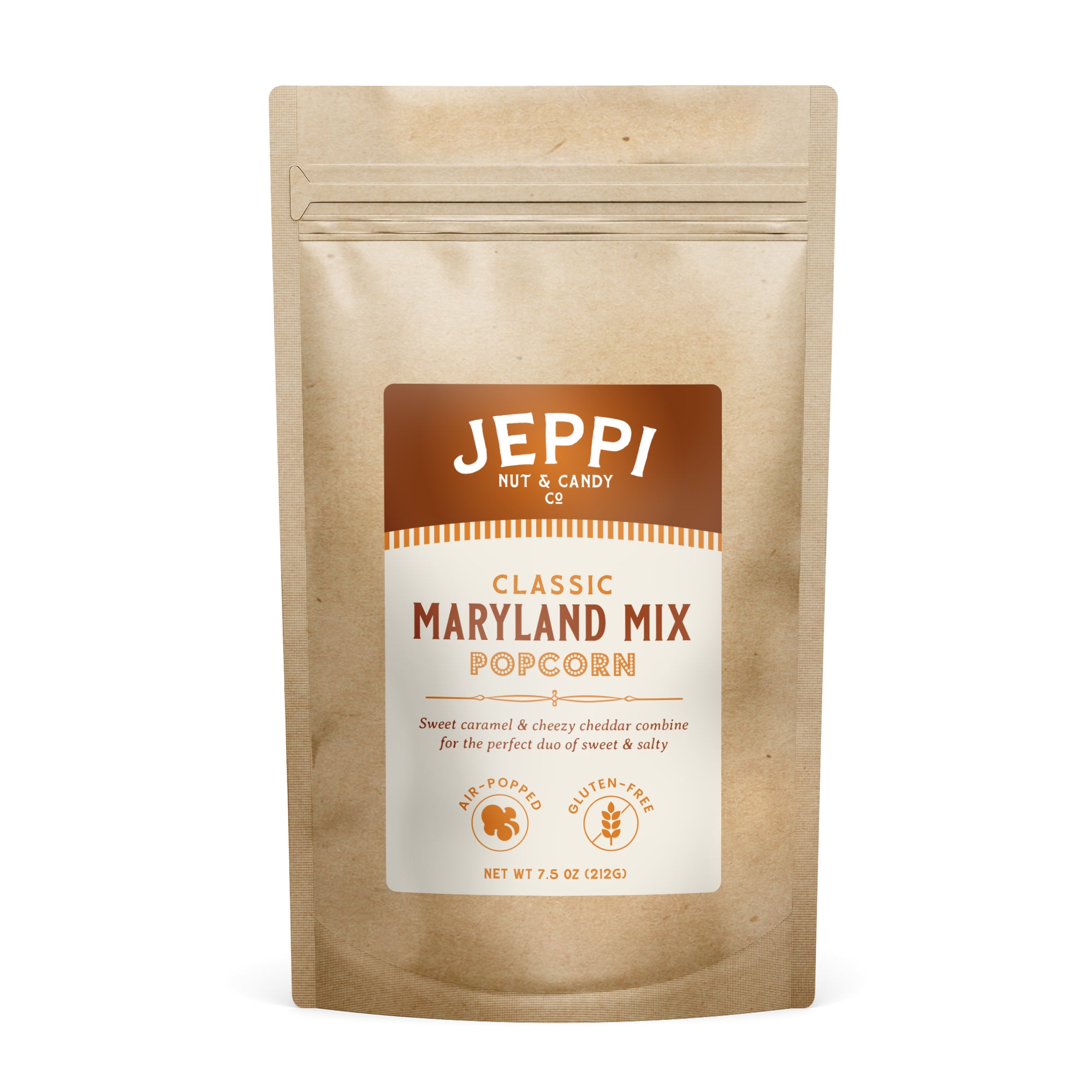 Jeppi Gourmet Popcorn - Medium Stand Up Pouches – Jeppi Nut
