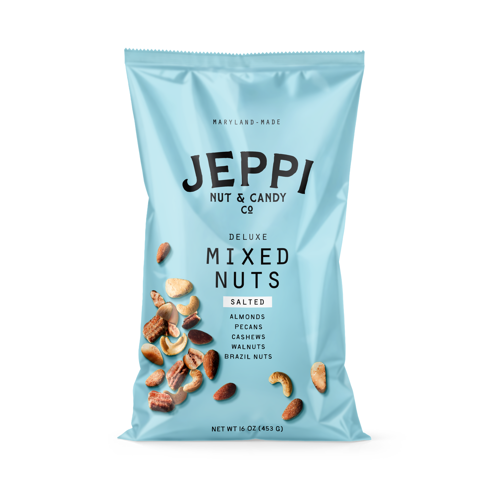 Mixed Nuts Deluxe, Salted – Jeppi Nut & Candy Company