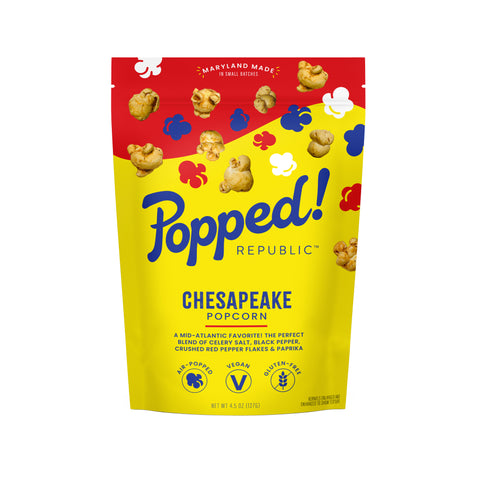Popped! Republic Popcorn - Medium Stand Up Pouches