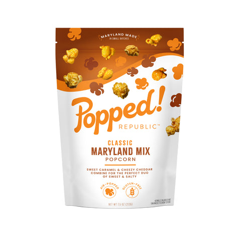 Popped! Republic Popcorn - Medium Stand Up Pouches