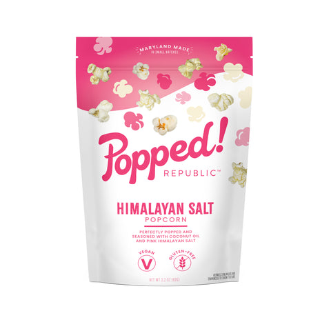 Popped! Republic Popcorn - Medium Stand Up Pouches