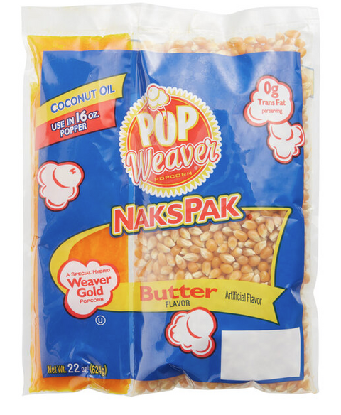 Pop Weaver All-In-One Naks Pak Popcorn Kit