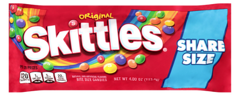 Skittles Share Size Original 4oz
