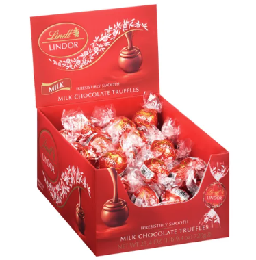 Lindor Milk Chocolate Truffles