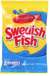 Swedish Fish Peg Bag, 8 Oz