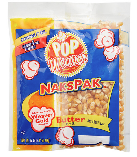 Pop Weaver All-In-One Naks Pak Popcorn Kit