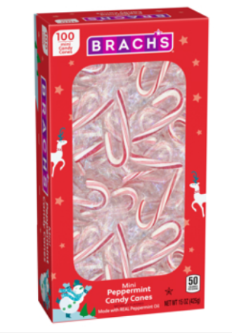 Mini Candy Canes (Red & White)