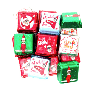 Elf on the Shelf Squares, 1 Lb