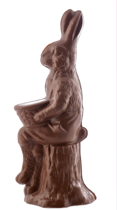 Bunny on Log, 8 Oz, Bagged