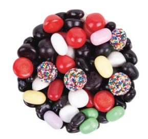 Jelly Belly, Licorice Bridge Mix, 1 Lb.