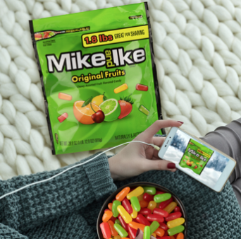 Mike & Ike (Fruit Flavored), 1.8 Lb.