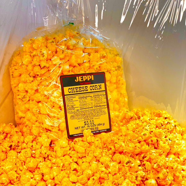Cheese Popcorn Jeppi Nut & Candy Company