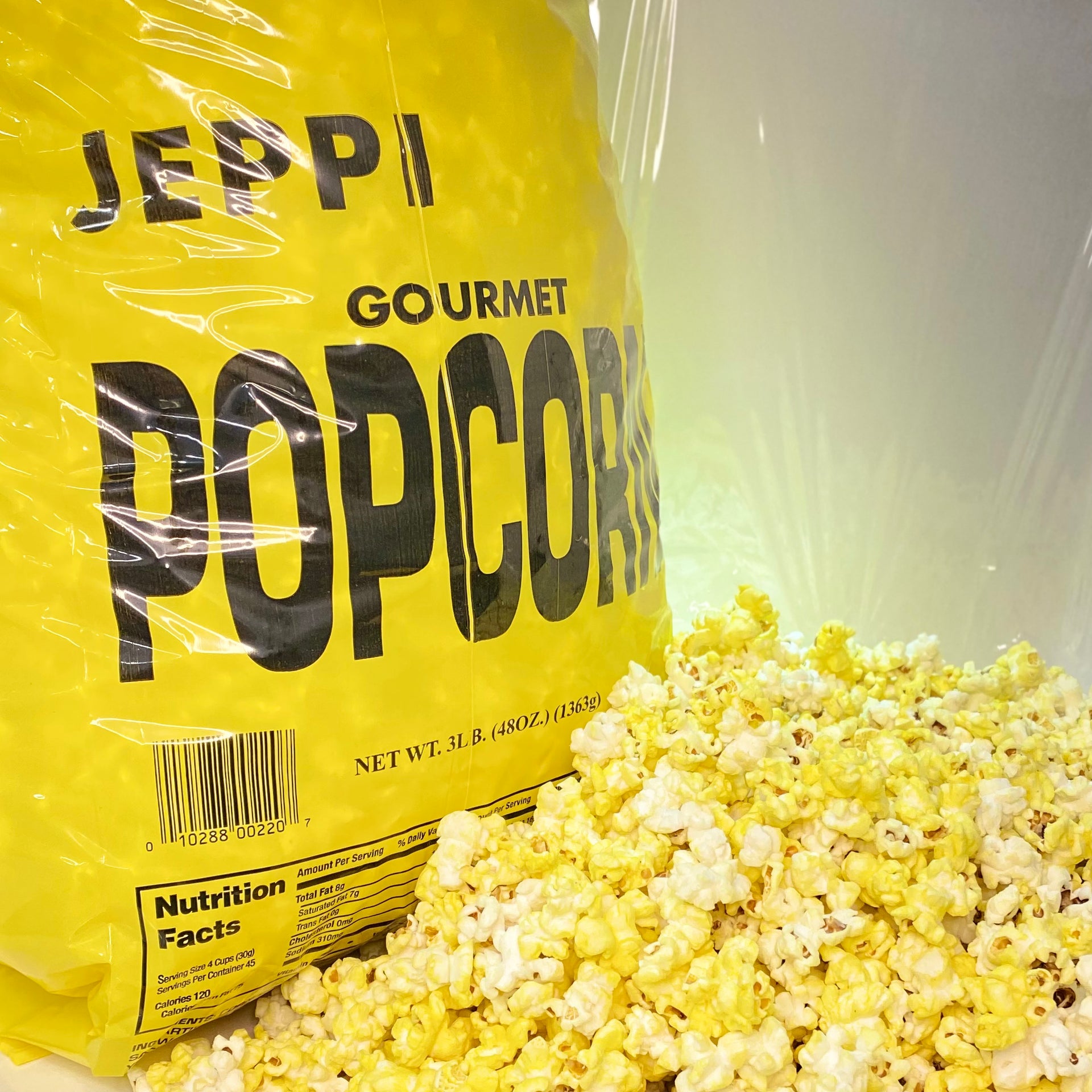 Jeppi Butter Popcorn, Bulk Bag, 3 Lbs. – Jeppi Nut & Candy Company