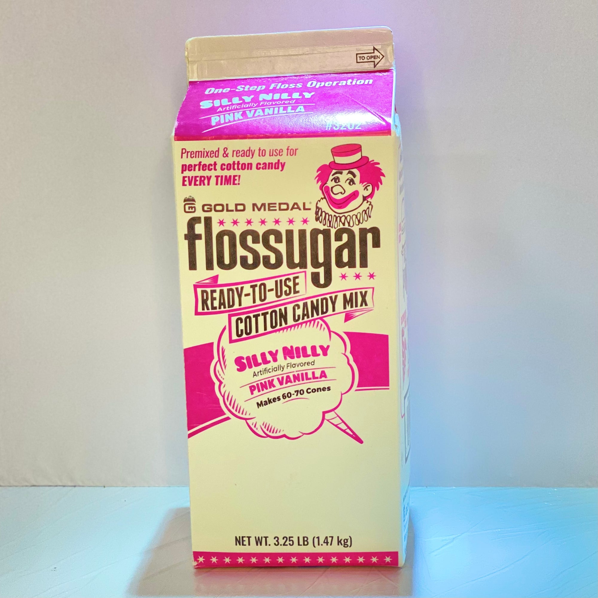 Flosssugar -- Silly Nilly (Pink Vanilla)